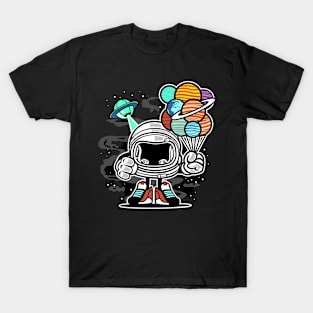 Space man design T-Shirt